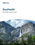 Cover of the journal GeoHealth